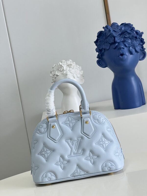 LOUIS VUITTON ALMA BB 24CM BLUE M59822 - Image 6
