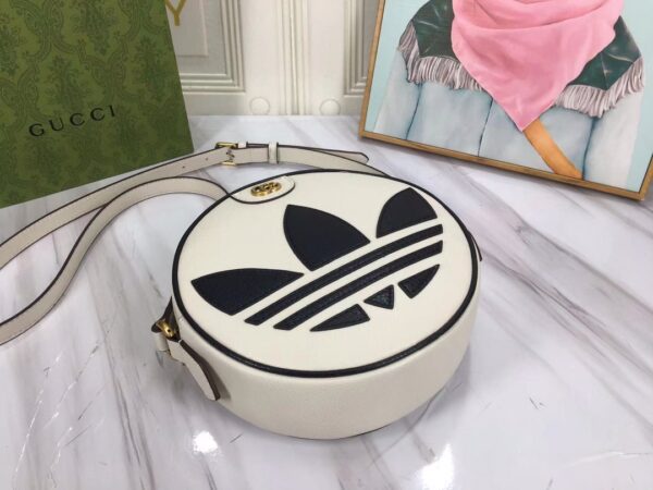 GUCCI x ADIDAS OPHIDIA SHOULDER BAG WHITE 22CM 702626 DJ24T 8847 - Image 6