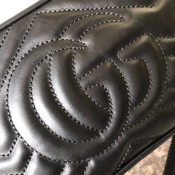 GUCCI MARMONT SMALL MATELASSE SHOULDER BAG 447632 DTD1T 1000 - Image 6