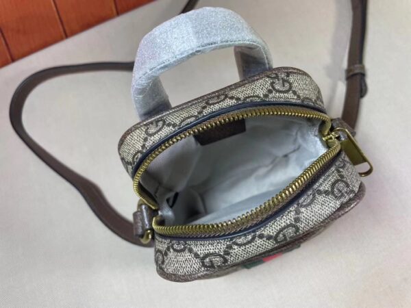 GUCCI OPHIDIA GG SUPREME CANVAS MINI BAG 16CM - Image 5