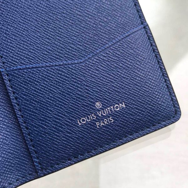 Louis Vuitton Pocket Organiser Navy Blue M30301 - Image 3