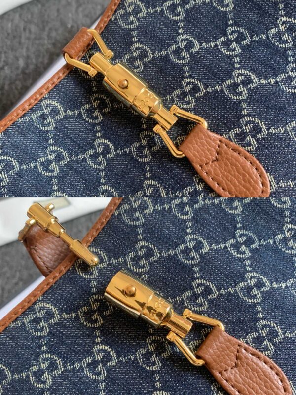 GUCCI JACKIE 1961 SMALL SHOULDER BAG 636706 2KQGG 8375 - Image 9