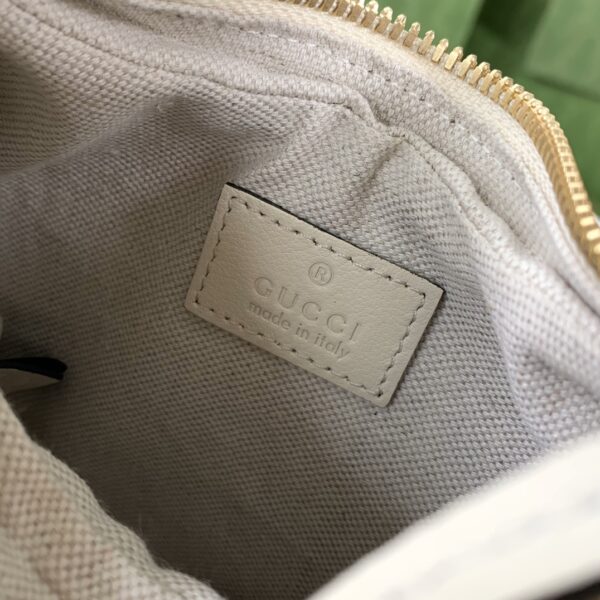 GUCCI GG ATTACHE SMALL SHOULDER BAG IN WHITE 23CM 702823 UXWBG 9109 - Image 5