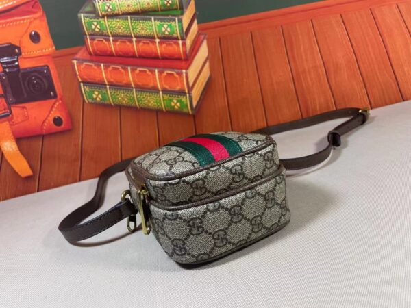 GUCCI OPHIDIA GG SUPREME CANVAS MINI BAG 16CM - Image 4