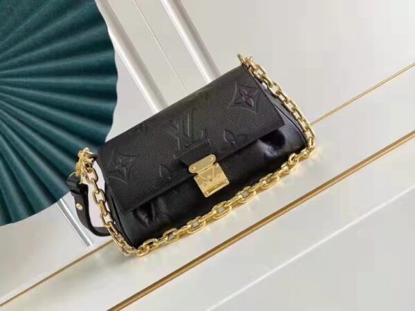 LOUIS VUITTON FAVORITE 24CM BLACK NOIR M45813 - Image 4