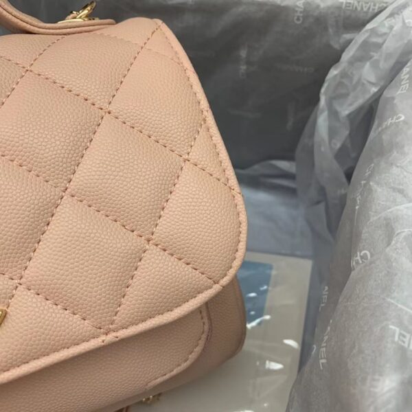 CHANEL MINI BUSINESS AFFINITY LIGHT PINK 19CM - Image 5