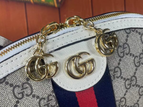 GUCCI OPHIDIA GG SMALL SHOULDER BAG BEIGE 23.5CM 499621 K05NB 9794 - Image 6