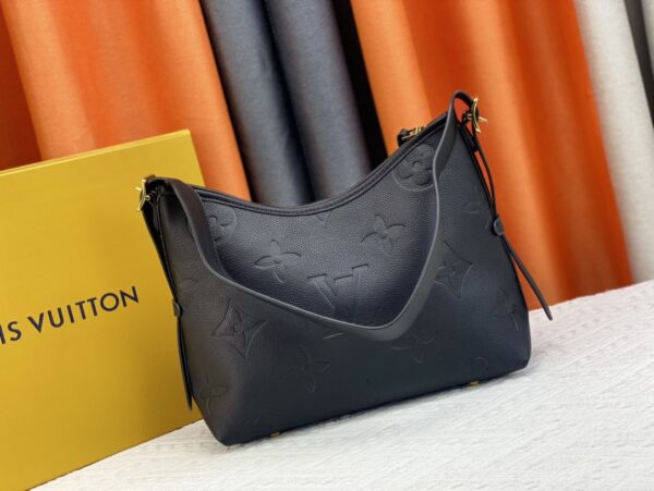 LOUIS VUITTON CARRYALL PM BLACK 39CM M46288 - Image 8