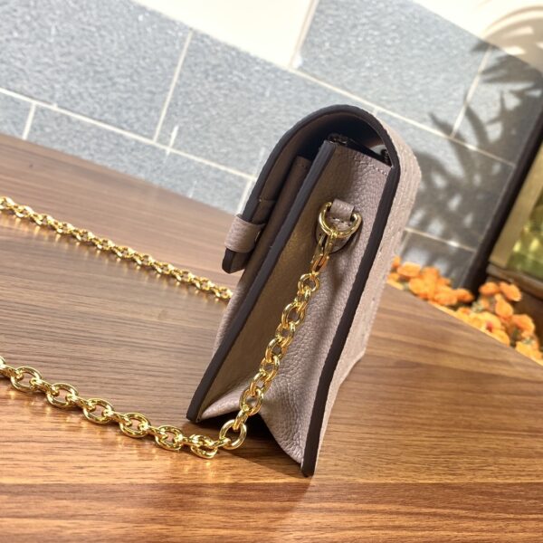 LOUIS VUITTON VAVIN CHAIN WALLET TOURTERELLE GRAY M69423 - Image 3