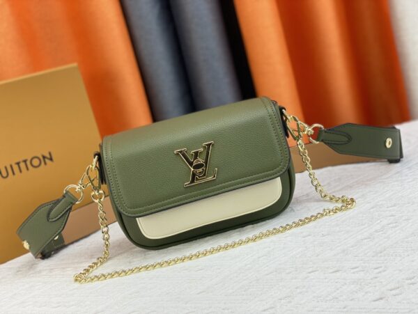 LOUIS VUITTON LOCKME TENDER BAG KHAKI GREEN M59731 - Image 4