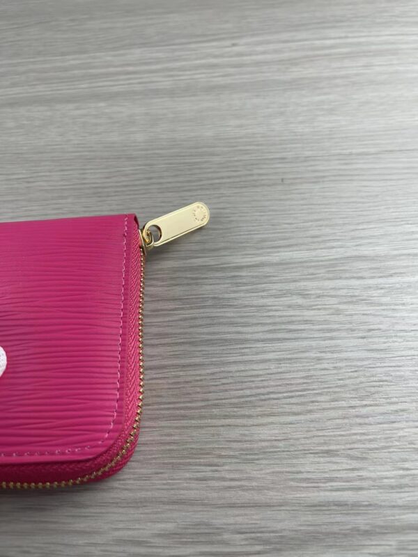 LOUIS VUITTON ZIPPY WALLET DARK PINK M60017 - Image 5