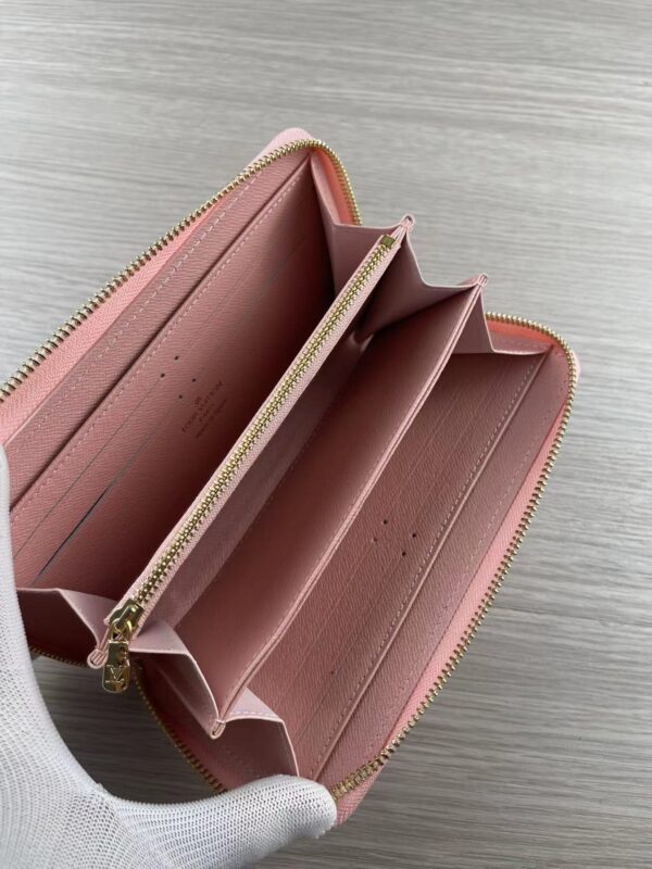 LOUIS VUITTON ZIPPY WALLET PINK M60017 - Image 6