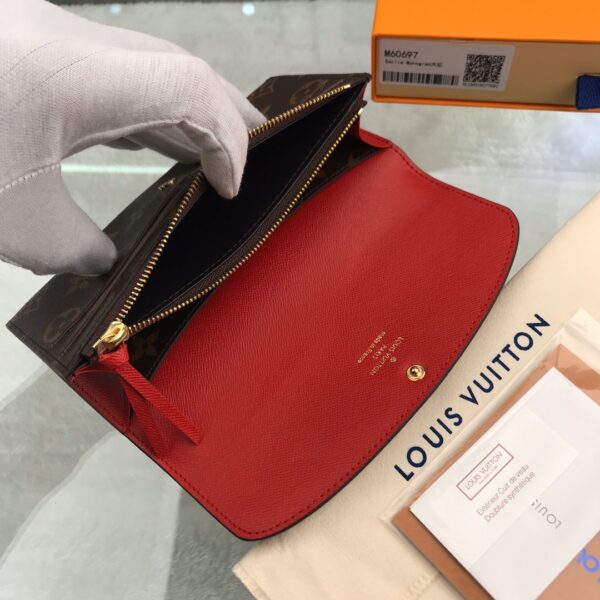 Louis Vuitton Emilie Wallet Red - Image 3