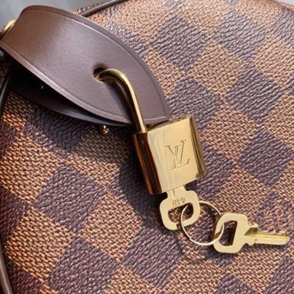 LOUIS VUITTON SPEEDY BANDOULIÈRE 35 DAMIER EBENE N41366 - Image 9