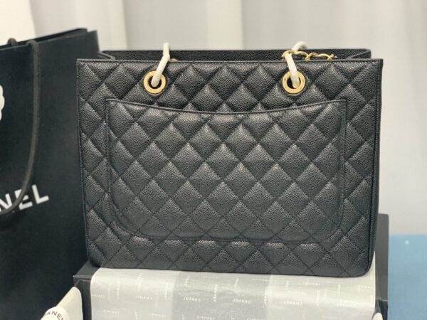 CHANEL BOLSA GRAND TOTE BLACK 33CM - Image 3