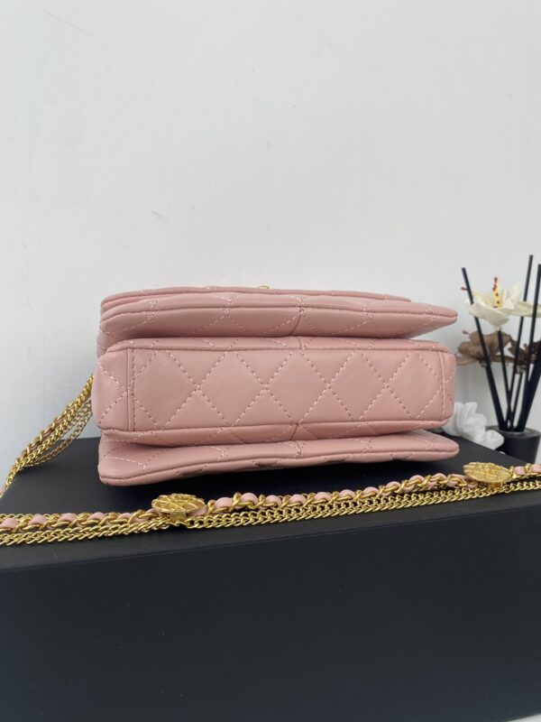 CHANEL QUILTED MINI CC FLAP PINK - Image 8