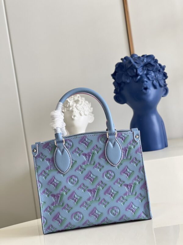 LOUIS VUITTON ONTHEGO PM 25CM PURPLE M46067 - Image 4