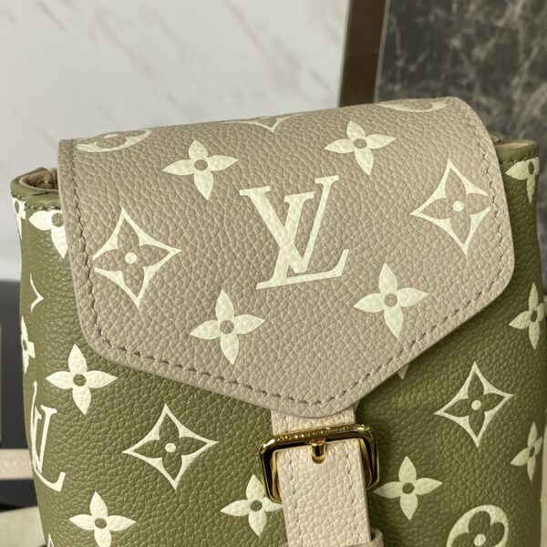 LOUIS VUITTON TINY BACKPACK 19CM KHAKI M81351 - Image 5
