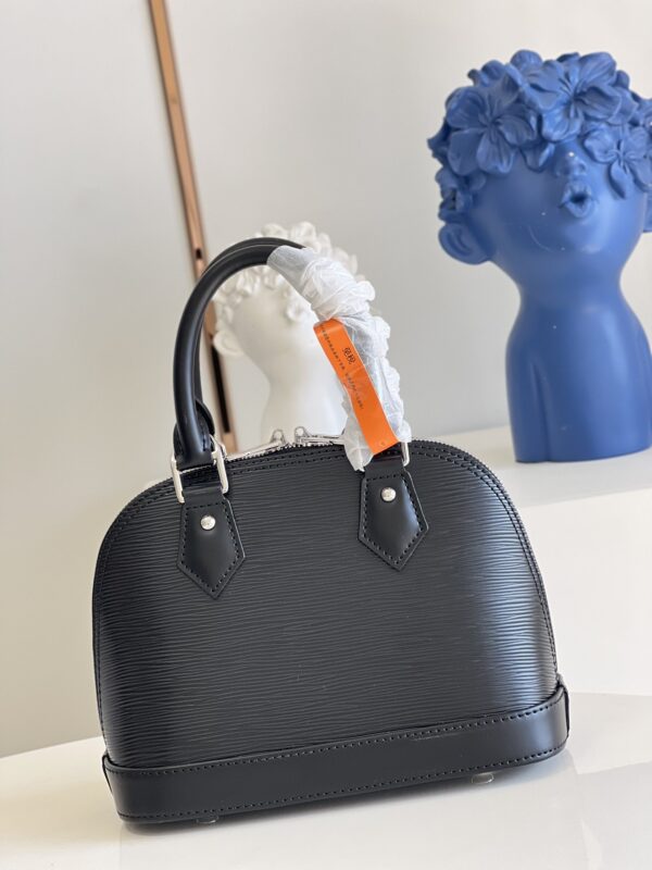 LOUIS VUITTON ALMA BB 23CM BLACK M59217 - Image 6
