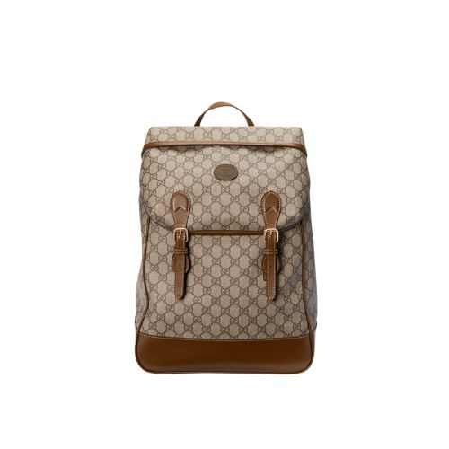 GUCCI MEDIUM BACKPACK INTERLOCKING G? BEIGE 696013 97S9G 8405