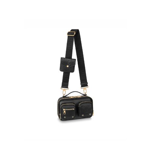 LOUIS VUITTON UTILITY CROSS-BODY BAG BLACK M80450