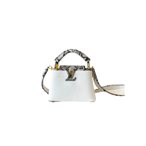 LOUIS VUITTON CAPUCINES MINI WHITE M95509