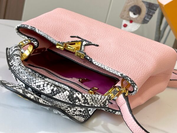 LOUIS VUITTON CAPUCINES MEDIUM PINK M95508 - Image 9
