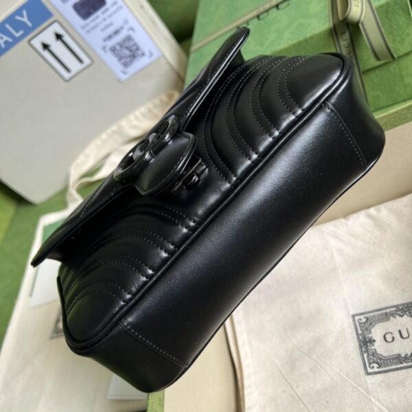 GUCCI MARMONT METELASSE MINI BAG 446744 DTDFV 1000 - Image 3
