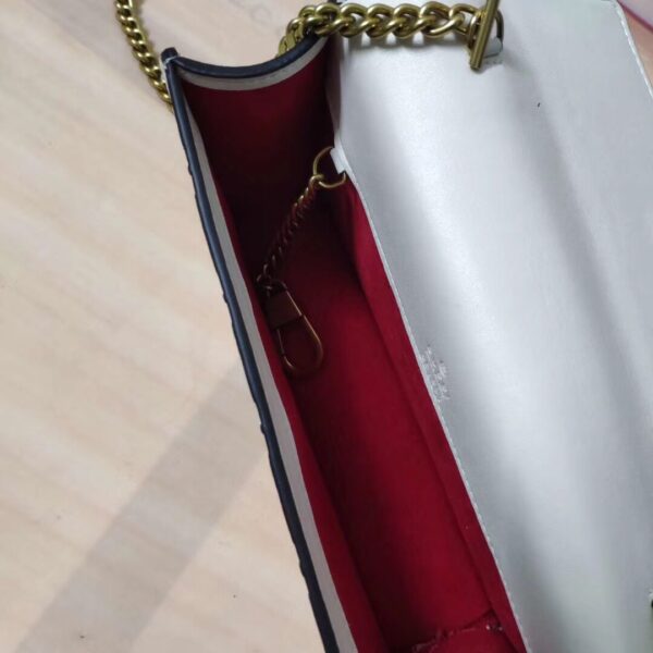 GUCCI GG SUPREME MINI BAG WITH CHERRIES IN WHITE 20CM - Image 3