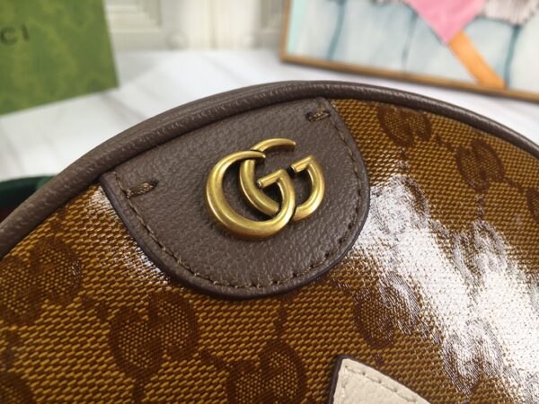 GUCCI x ADIDAS OPHIDIA SHOULDER BAG BROWN 22CM ?702640 UVSKT 7268 - Image 4