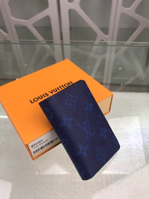 Louis Vuitton Pocket Organiser Navy Blue M30301 - Image 2
