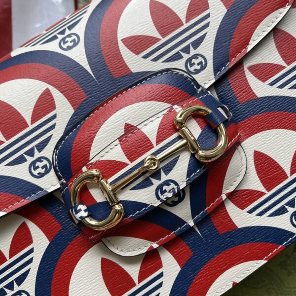GUCCI x ADIDAS HORSEBIT 1955 SHOULDER BAG 25CM 602204 UVG0G 4168 - Image 2