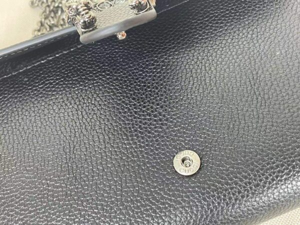GUCCI WOMEN'S DIONYSUS GG SUPREME CHAIN BAG BLACK 20CM 401231 CAOGN 8176 - Image 7