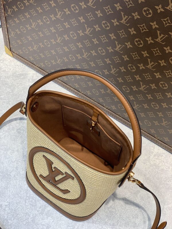 LOUIS VUITTON PETIT BUCKET 24CM BROWN M59962 - Image 9