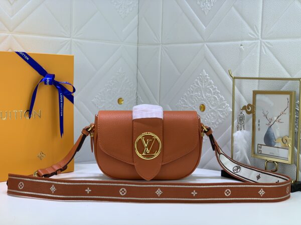 LOUIS VUITTON LV PONT 9 SOFT PM BROWN M58729 - Image 2