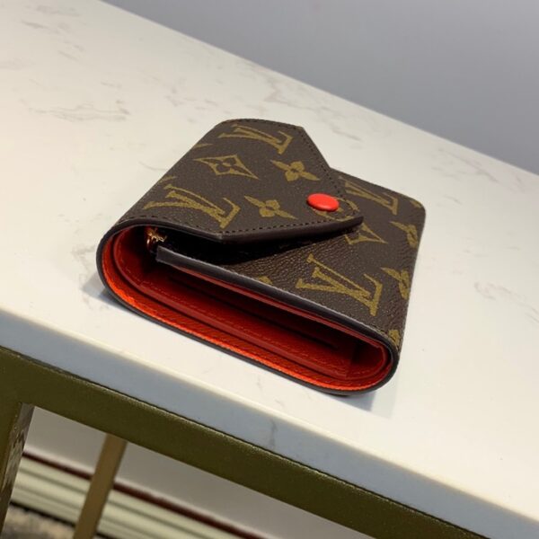 Louis Vuitton Monogram Victorine Wallet 12cm Orange - Image 8
