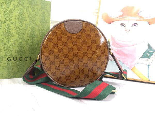 GUCCI x ADIDAS OPHIDIA SHOULDER BAG BROWN 22CM ?702640 UVSKT 7268 - Image 5