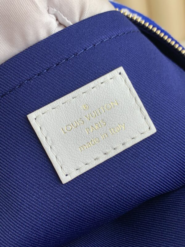 LOUIS VUITTON PALM SPRINGS MINI BACKPACK 22CM BLUE M46207 - Image 9