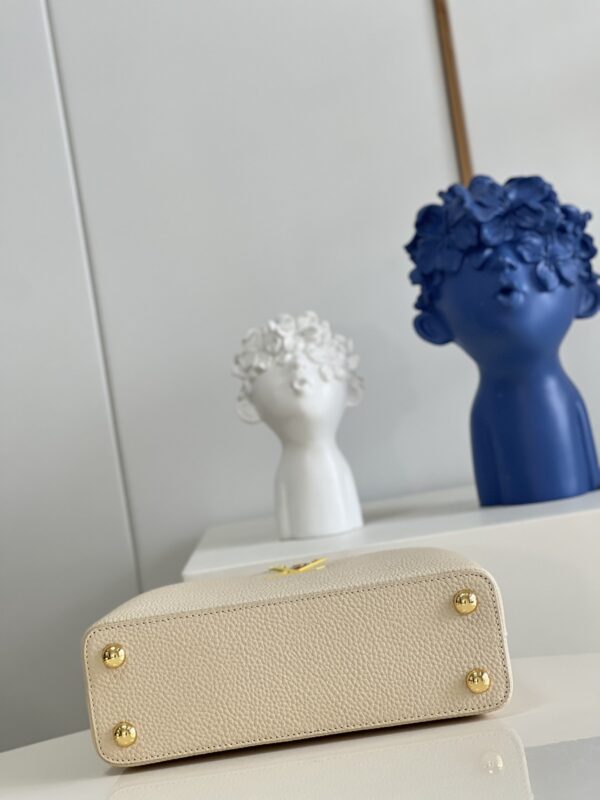 LOUIS VUITTON CAPUCINES MM 31CM PLUME YELLOW M59883 - Image 5