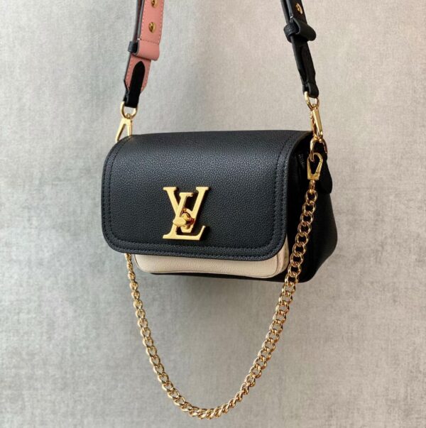 LOUIS VUITTON LOCKME TENDER 19CM BLACK M58557 - Image 6