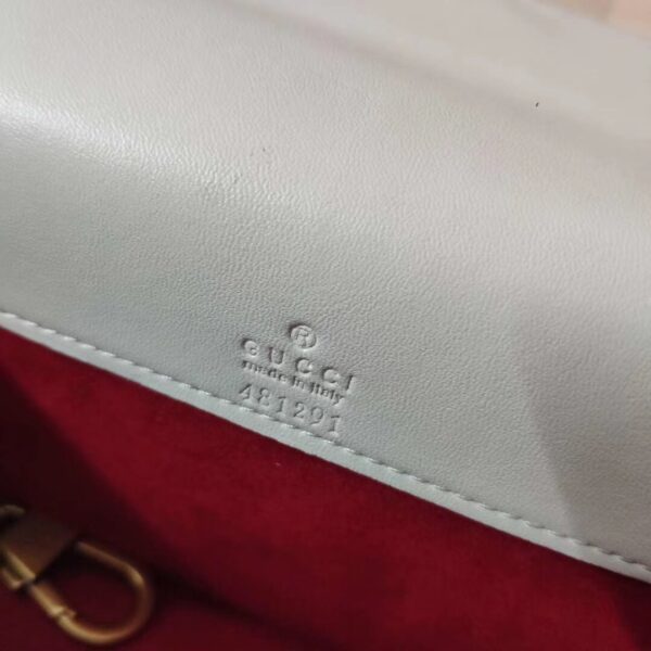 GUCCI GG SUPREME MINI BAG WITH CHERRIES IN WHITE 20CM - Image 2