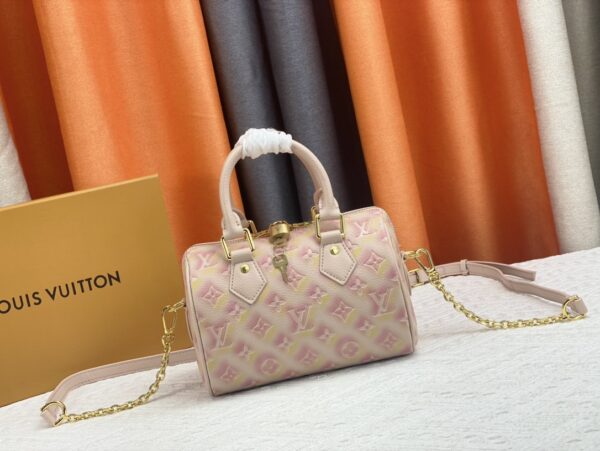 LOUIS VUITTON NANO SPEEDY LIGHT PINK M81508 - Image 3