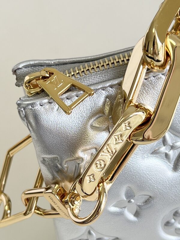LOUIS VUITTON COUSSIN BB 21CM SILVER M20567 - Image 5