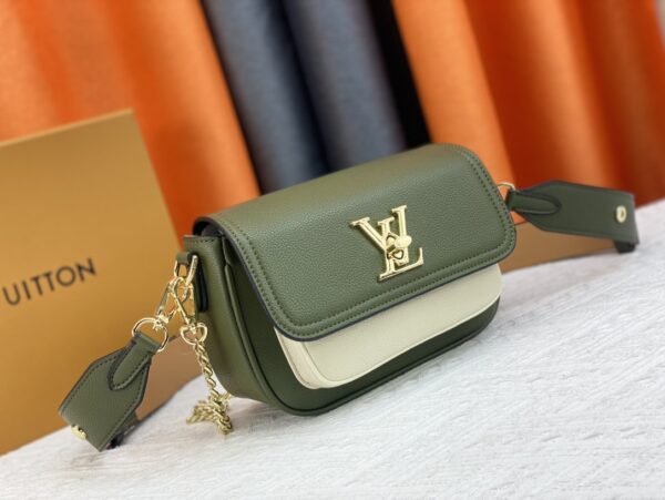 LOUIS VUITTON LOCKME TENDER BAG KHAKI GREEN M59731 - Image 2