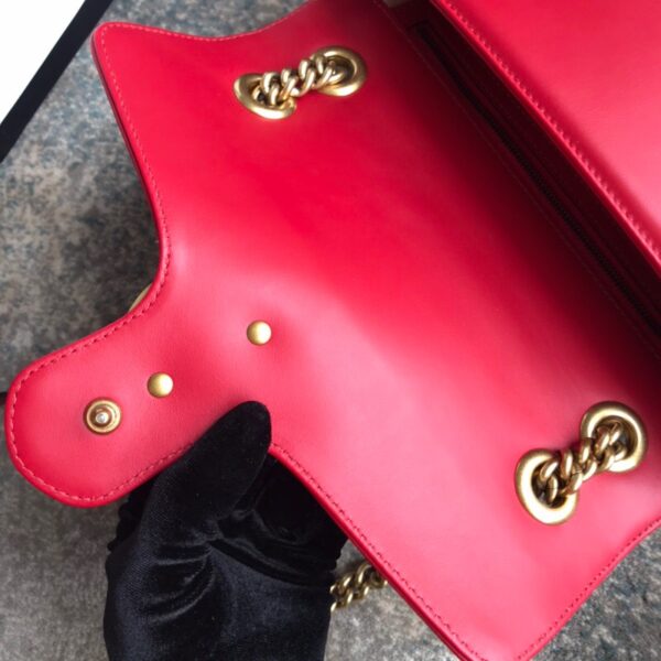 GUCCI Marmont matelassé mini bag 446744 DTDIT 6433 - Image 9