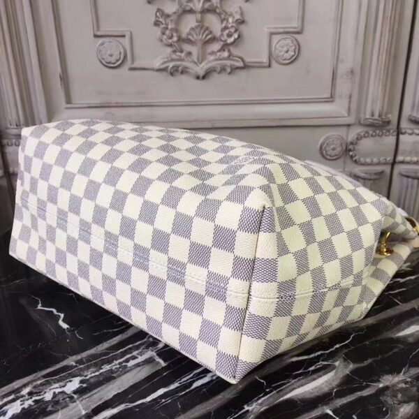 LOUIS VUITTON DAMIER AZUR GRACEFUL PM 35CM N42249 - Image 6
