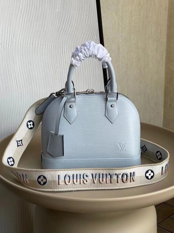 LOUIS VUITTON ALMA BB 23CM BLUE M59345 - Image 2