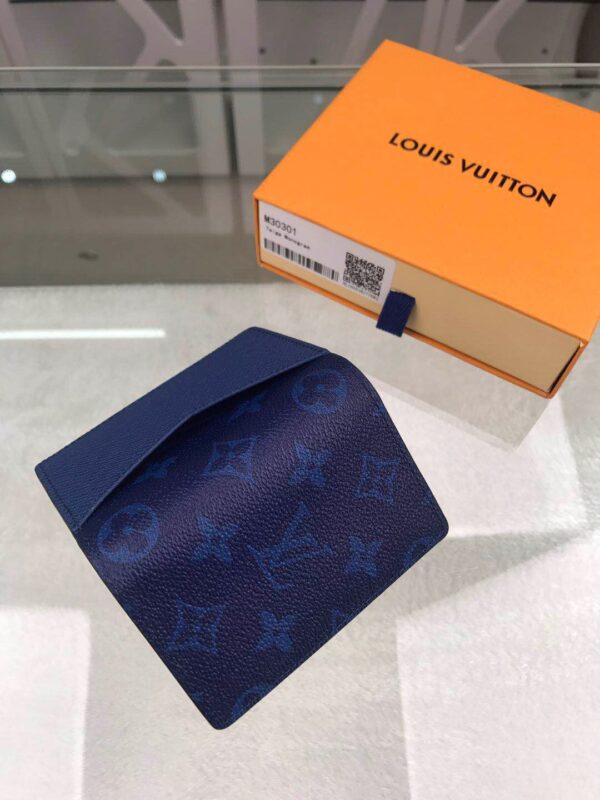 Louis Vuitton Pocket Organiser Navy Blue M30301 - Image 5