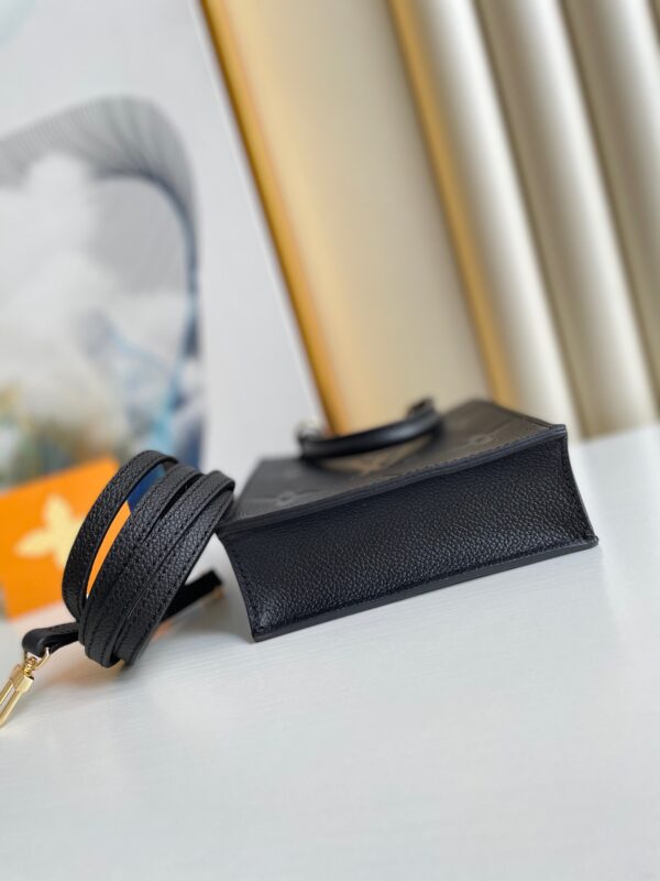 LOUIS VUITTON PETIT SAC PLAT 17CM BLACK M80478 - Image 5