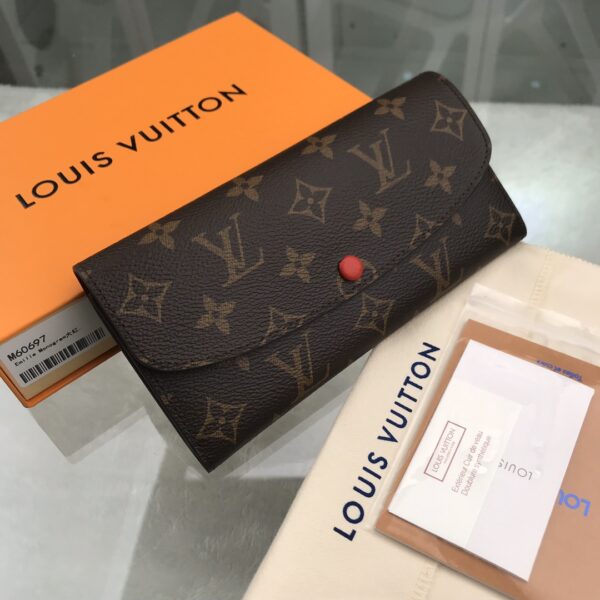 Louis Vuitton Emilie Wallet Red - Image 5
